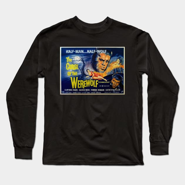 WOLFMAN Long Sleeve T-Shirt by chudd